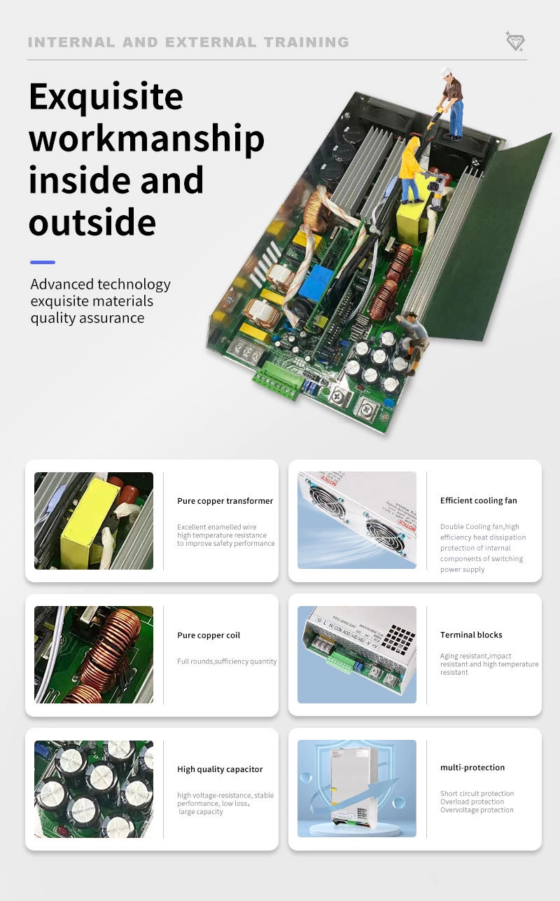 2000W Active Power Factor Correction with Pfc Switching Power Supply